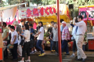 2015年9月椎名町夏祭り開催告知