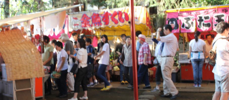 2015年9月椎名町夏祭り開催告知